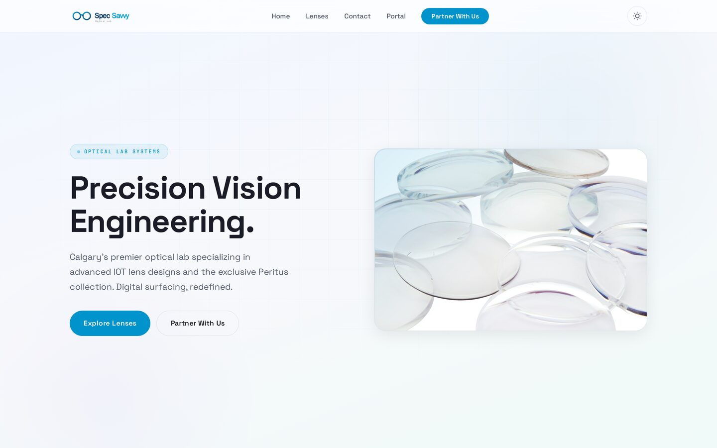 Spec Savvy optical lab ordering